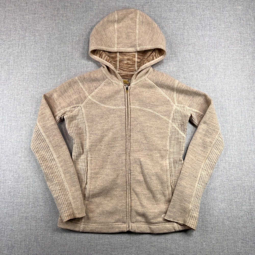 Mountain Hardwear Sarafin Full Zip Hoodie Women Small Wool Blend Gorpcore Active